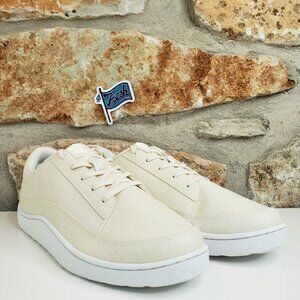 Allbirds Plant Pacers Shoes Natural White Leather Sneakers Men's Size 12 NEW